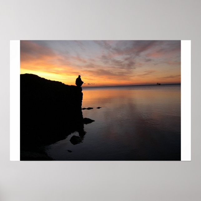 Sonnenaufgang Poster (Vorne)