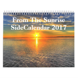 Sonnenaufgang-Seite 2017 Kalender