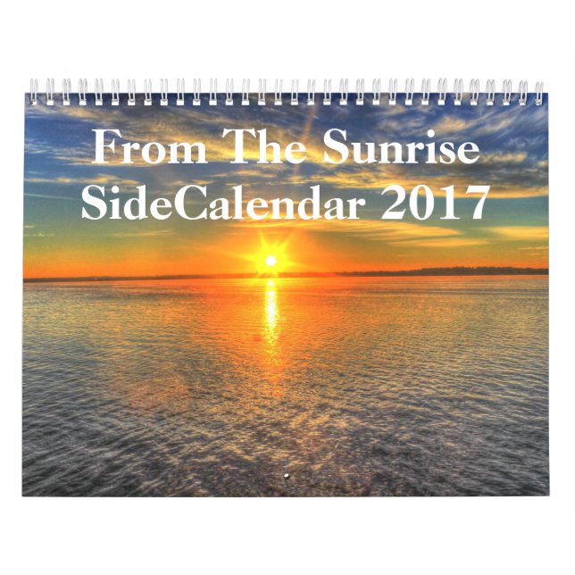 Sonnenaufgang-Seite 2017 Kalender (Titelbild)