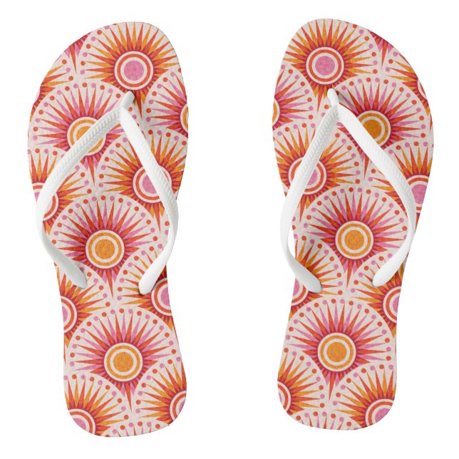 Sonnenaufgang... Sonnenschein.. Sonnenuntergang! Flip Flops (Fußbett)