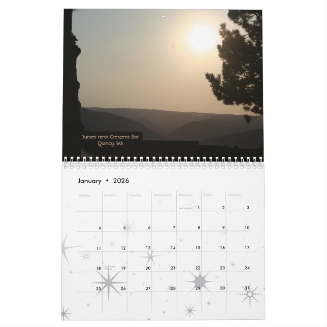 Sonnenaufgang-Sonnenuntergang Kalender (Jan 2026)