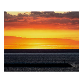 Sonnenaufgang & Sonnenuntergang Poster