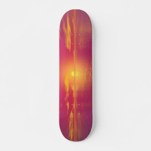 Sonnenaufgang-Sonnenuntergang Skateboard
