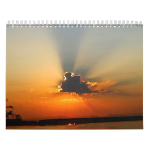 Sonnenaufgang, Sonnenuntergang und Mondschein Kalender