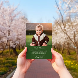 Sonnenaufgang spielt - Der Touchdown eines Paten Einladung