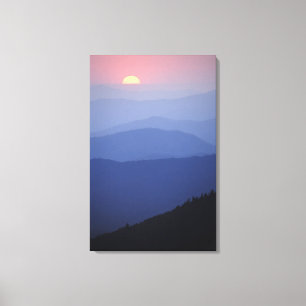 Sonnenaufgang, Südliche Appalachen-Gebirge, Groß Leinwanddruck