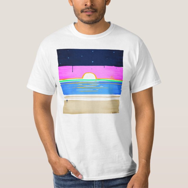Sonnenaufgang T-Shirt (Vorderseite)