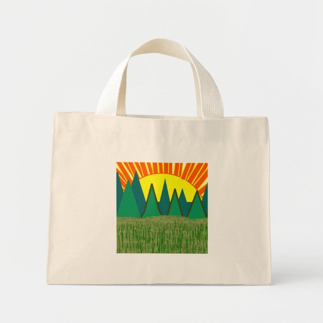 Sonnenaufgang Tasche 2 - Individuell (Vorne)