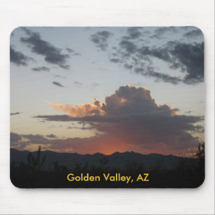 Sonnenaufgang über Arizona, goldenes Tal, AZ Mousepad