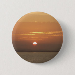 Sonnenaufgang über Aruba I Caribbean Seascape Button