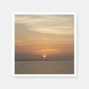 Sonnenaufgang über Aruba II Karibik Seascape Serviette