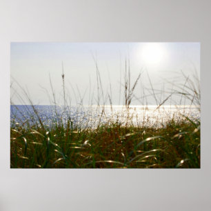 Sonnenaufgang über Atlantik Poster