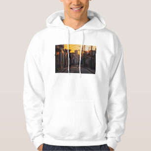 Sonnenaufgang über Camaguey-Stadt-Straße, Hoodie