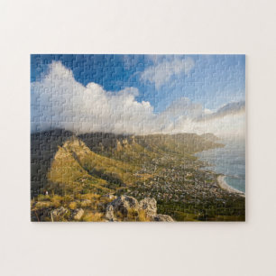 Sonnenaufgang über Camps Bay und Tafelberg Puzzle