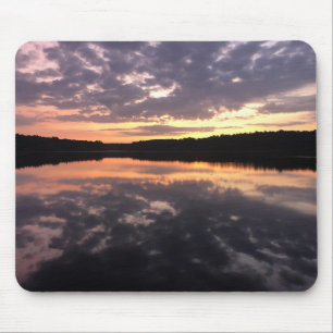 Sonnenaufgang über dem Bärensee Mousepad