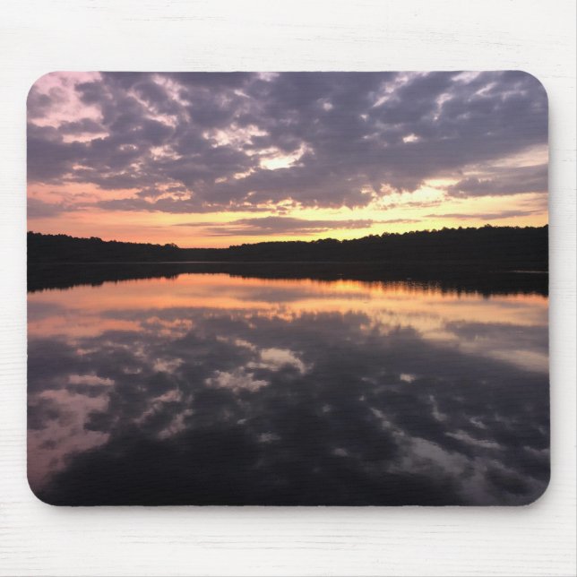 Sonnenaufgang über dem Bärensee Mousepad (Vorne)