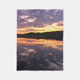 Sonnenaufgang über dem Bear Lake Fleecedecke