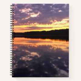 Sonnenaufgang über dem Bear Lake Notizbuch