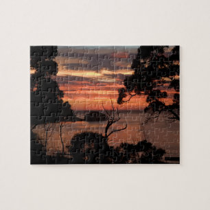 Sonnenaufgang über dem Freycinet Np Puzzle