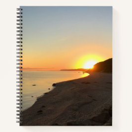 Sonnenaufgang über dem Long Island Sound Notizbuch