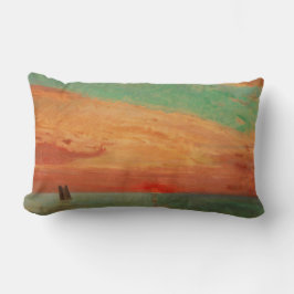 Sonnenaufgang über dem Ostsee (Asiatische Kunst) ( Lendenkissen