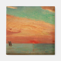 Sonnenaufgang über dem Ostsee (Asiatische Kunst) (