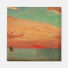 Sonnenaufgang über dem Ostsee (Asiatische Kunst) ( Magnet