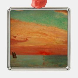 Sonnenaufgang über dem Ostsee (Asiatische Kunst) ( Ornament Aus Metall