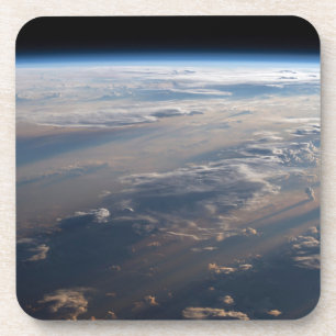 Sonnenaufgang über dem philippinischen Meer mit la Getränkeuntersetzer