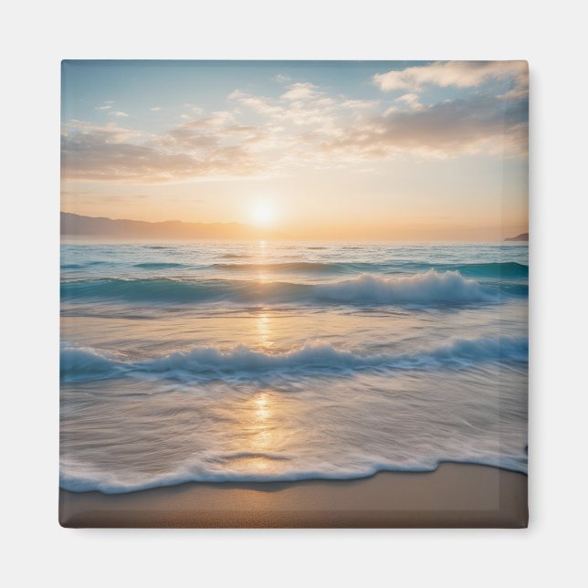 Sonnenaufgang über dem Strand Magnet (Vorne)