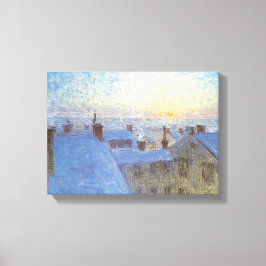 Sonnenaufgang über den Rooftops (von Eugène Jansso Leinwanddruck