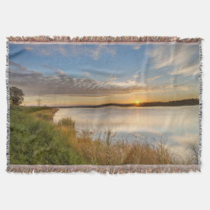 Sonnenaufgang über Feuchtgebiete im Arrowwood Nati Decke