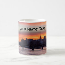 Sonnenaufgang über Ile de la Cite und Notre Dame - Kaffeetasse