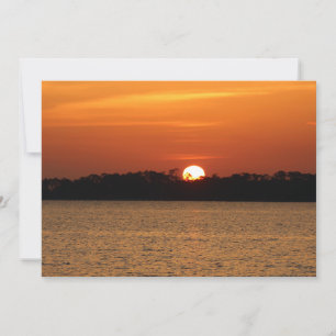 Sonnenaufgang über Perdido Bay Mitteilungskarte