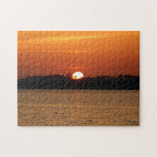 Sonnenaufgang über Perdido Bay Puzzle