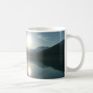Sonnenaufgang über Uni Fjord Alaska Fotografie Tasse