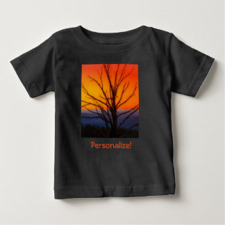 Sonnenaufgang über Yellowstone Nationalpark Baby T-shirt