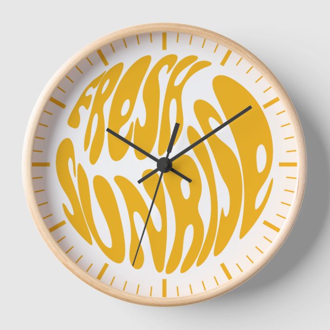 Sonnenaufgang Uhr (Vorderseite)