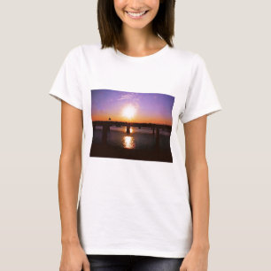 Sonnenaufgang- und Sonnenuntergang-Fotos T-Shirt