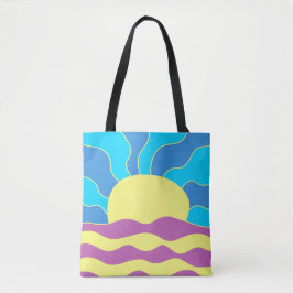 Sonnenaufgang und Wave Abstrakte Kunst