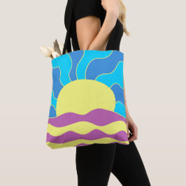 Sonnenaufgang und Wave Abstrakte Kunst