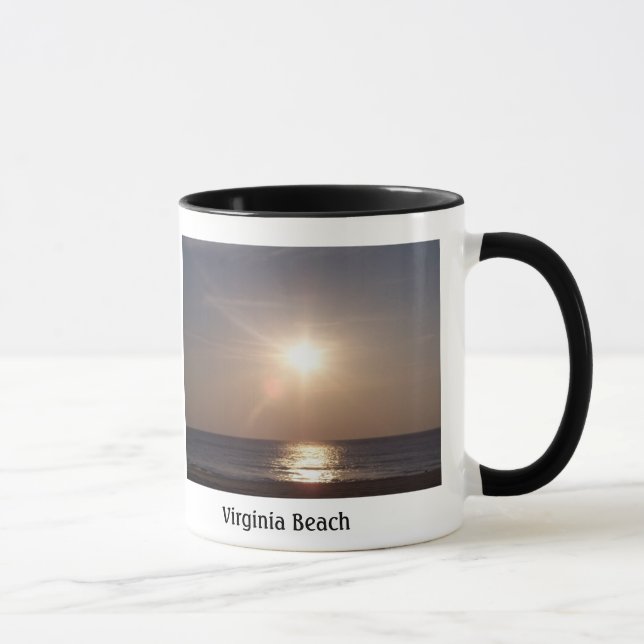 Sonnenaufgang, Virginia Beach Tasse (Rechts)