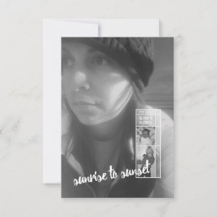 Sonnenaufgang zu Beerdigung bei Sonnenuntergang Einladung