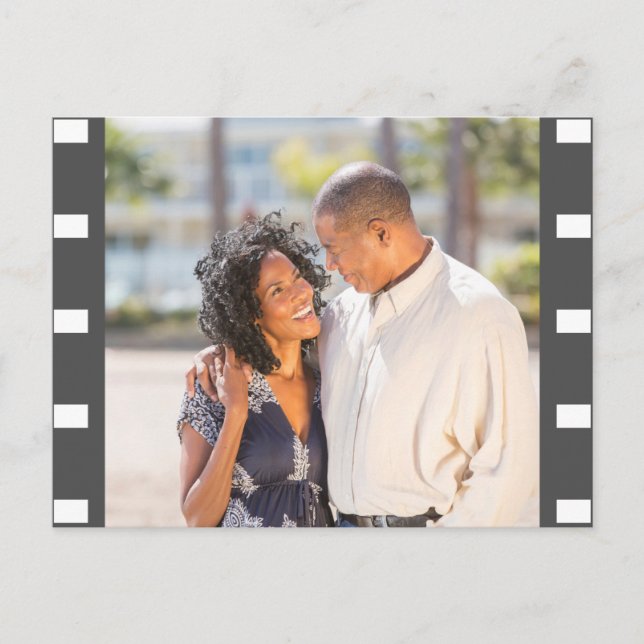 Sonnenaufgang zur Beerdigung von Sonnenuntergang Ankündigungspostkarte (Vorderseite)