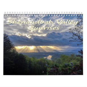 Sonnenaufgänge im Shenandoah-Tal Kalender