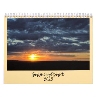Sonnenaufgänge und Sonnenuntergänge 2025 Kalender