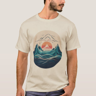 Sonnenaufgangsberg T-Shirt