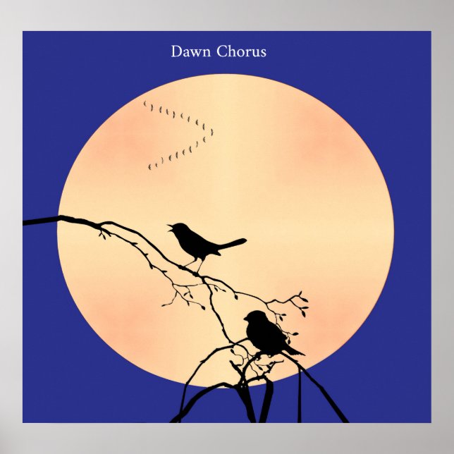 Sonnenaufgangsbild für Poster (Vorne)