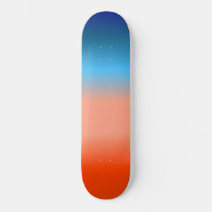 Sonnenaufgangsfarben Skateboard