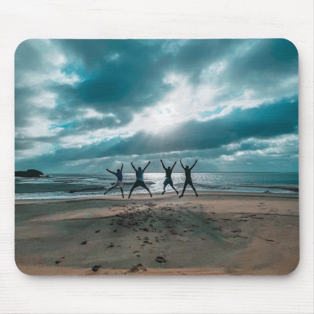 Sonnenaufgangsgeschenk für ihr Schwätzchen Mousepad (Vorne)